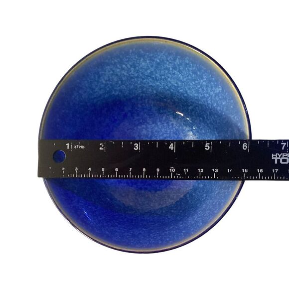 Certified International Blue Embossed 6" Soup/Cereal Bowls Set Of 2 - Picture 3 of 7